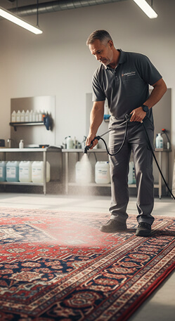 Our Process - Dusting and Pre-Treatment Image